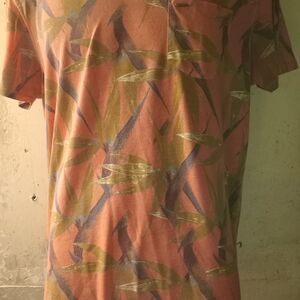 Fab L Scotch & Soda Amsterdam Couture "Paradise Own Men's Tropical Print T-Shirt